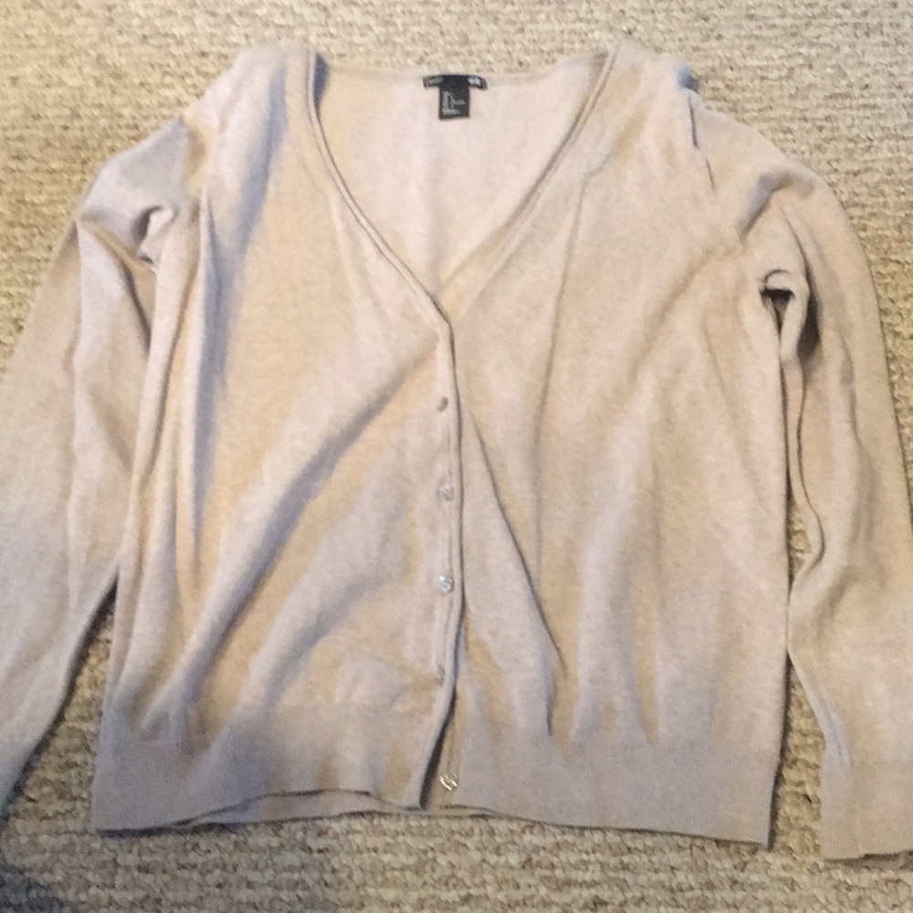 Button up sweater